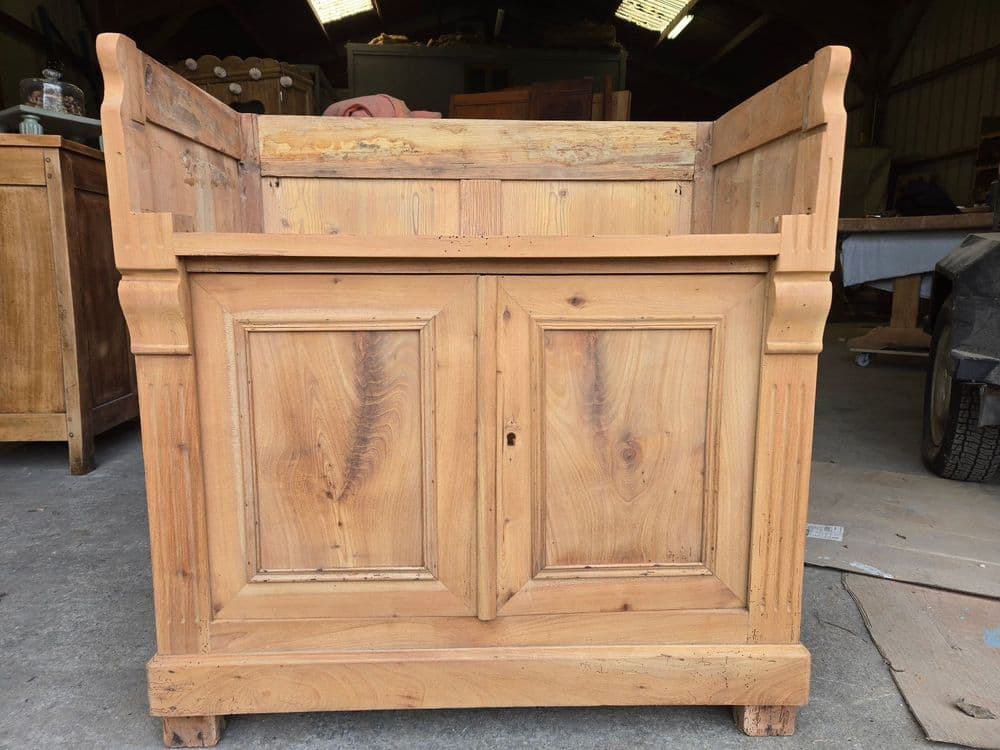 Après - Aerogommage de meuble sous evier