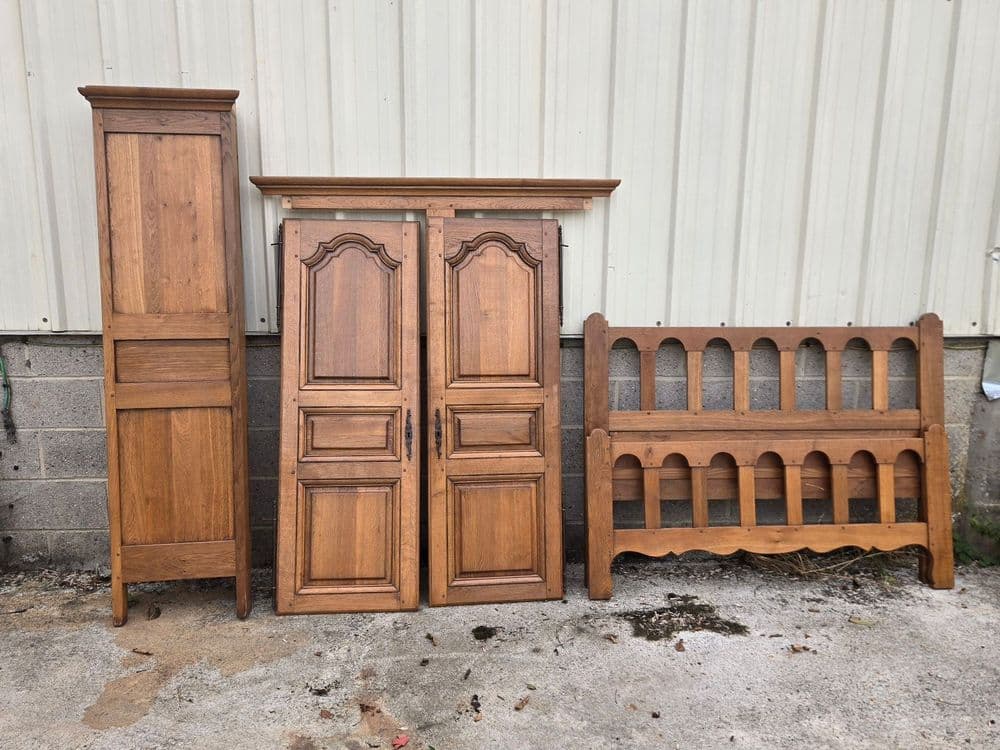 Chambre à coucher avant restauration par L'Atelier des Deuxièmes Vies